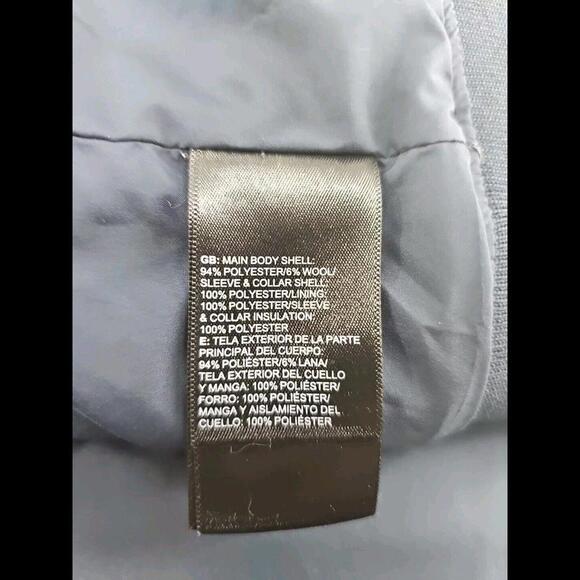 Men's The North Face Jacket Size L Blue Collar Less Full Zip - Picture 7 of 7